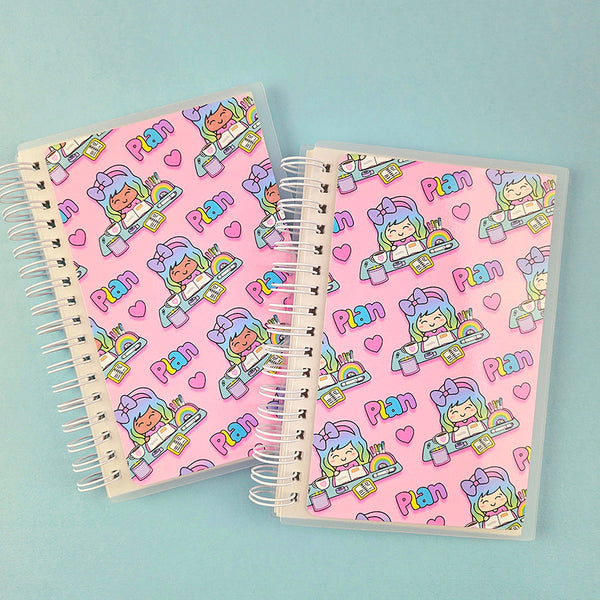 4x6 Luna Planner Desk Reusable Sticker Book