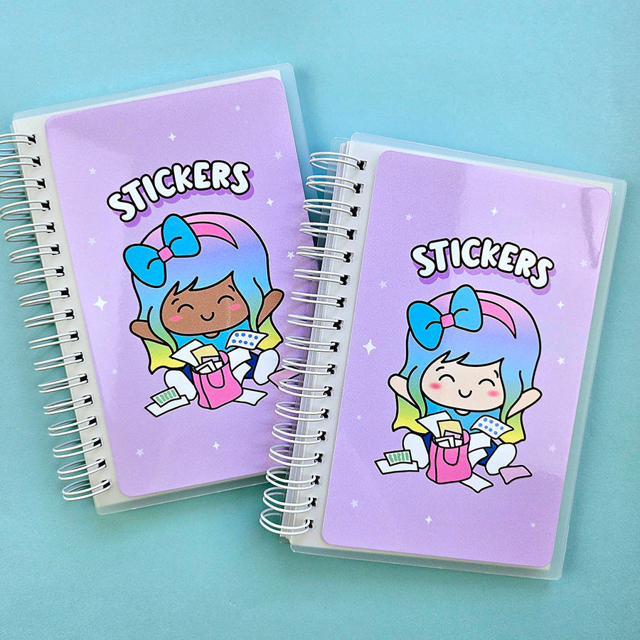 4x6 Luna Planner Party Reusable Sticker Book