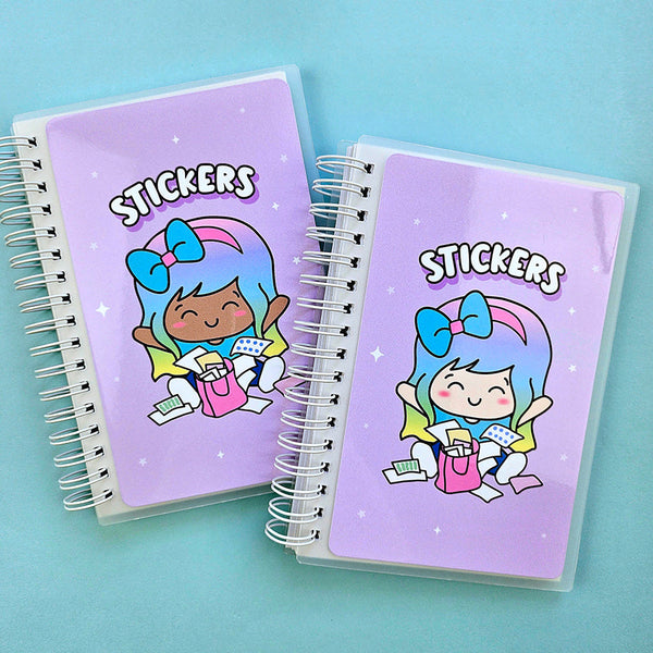 4x6 Luna Planner Party Reusable Sticker Book