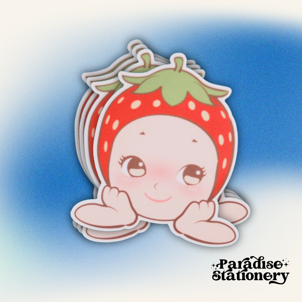 Berry Sweet Angel - Vinyl Sticker