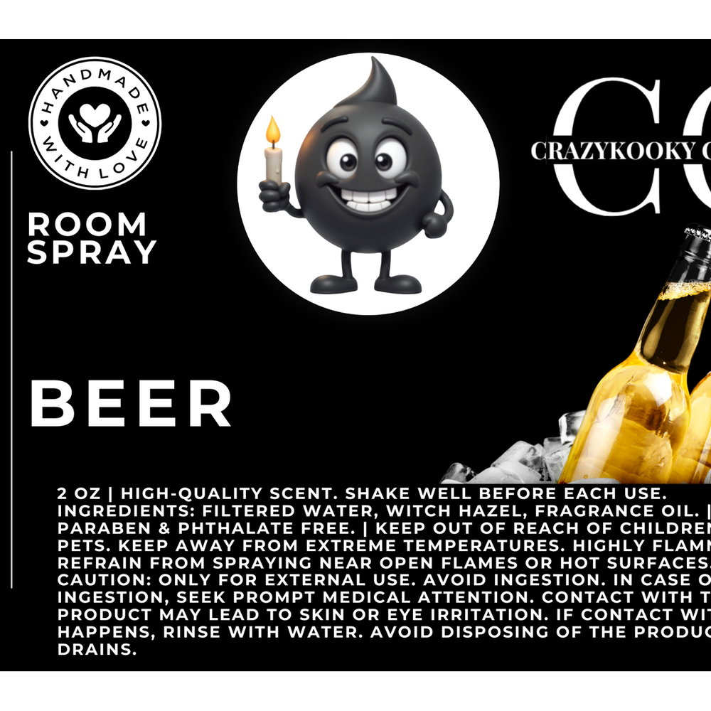 BEER - Room Spray, 2oz