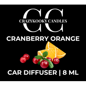 CRANBERRY ORANGE - Car Diffuser, 8ml
