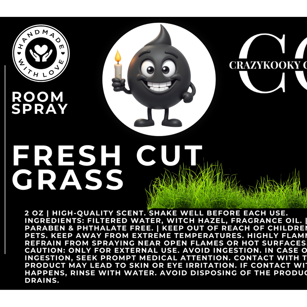 FRESH CUT GRASS - Room Spray, 2oz
