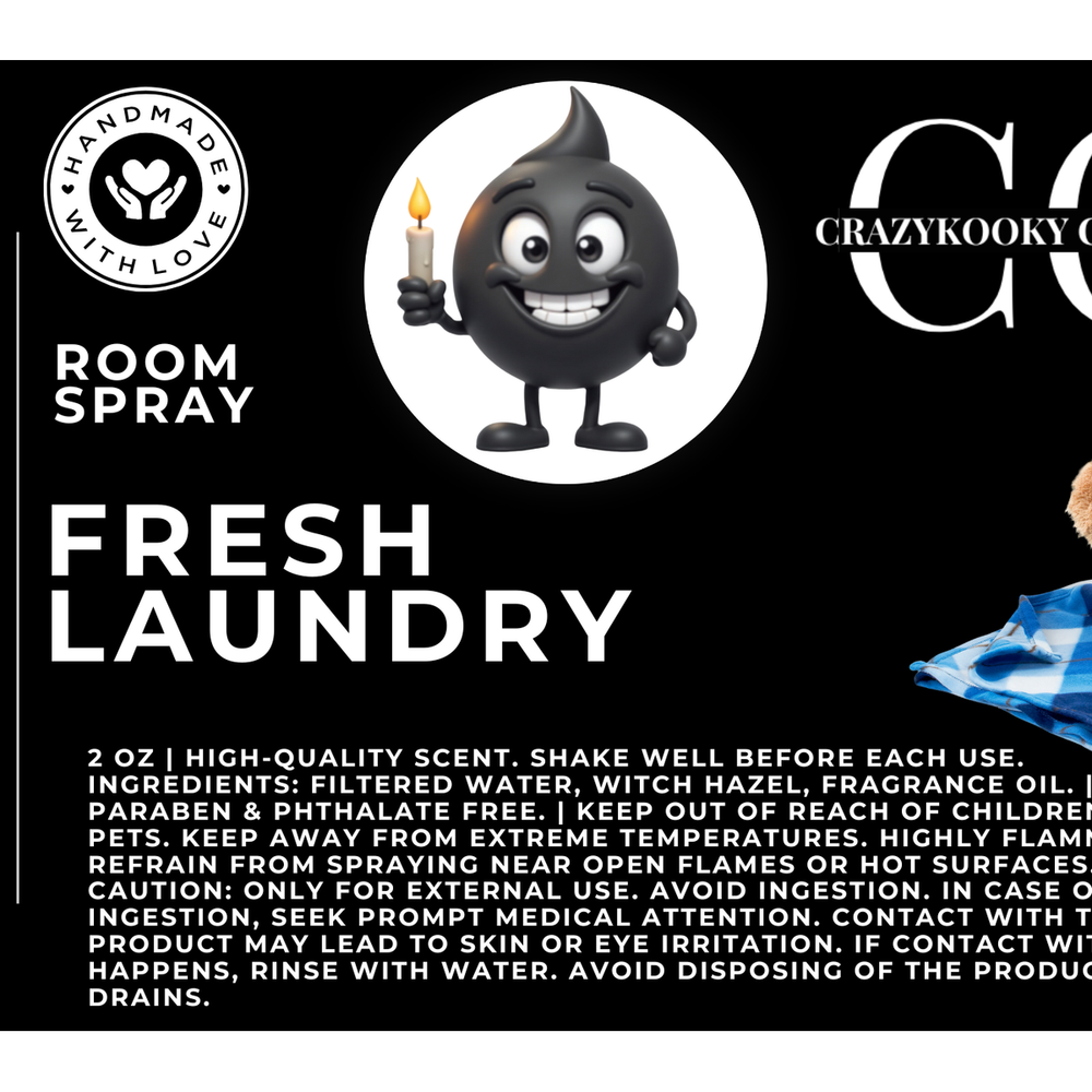 FRESH LAUNDRY - Room Spray, 2oz