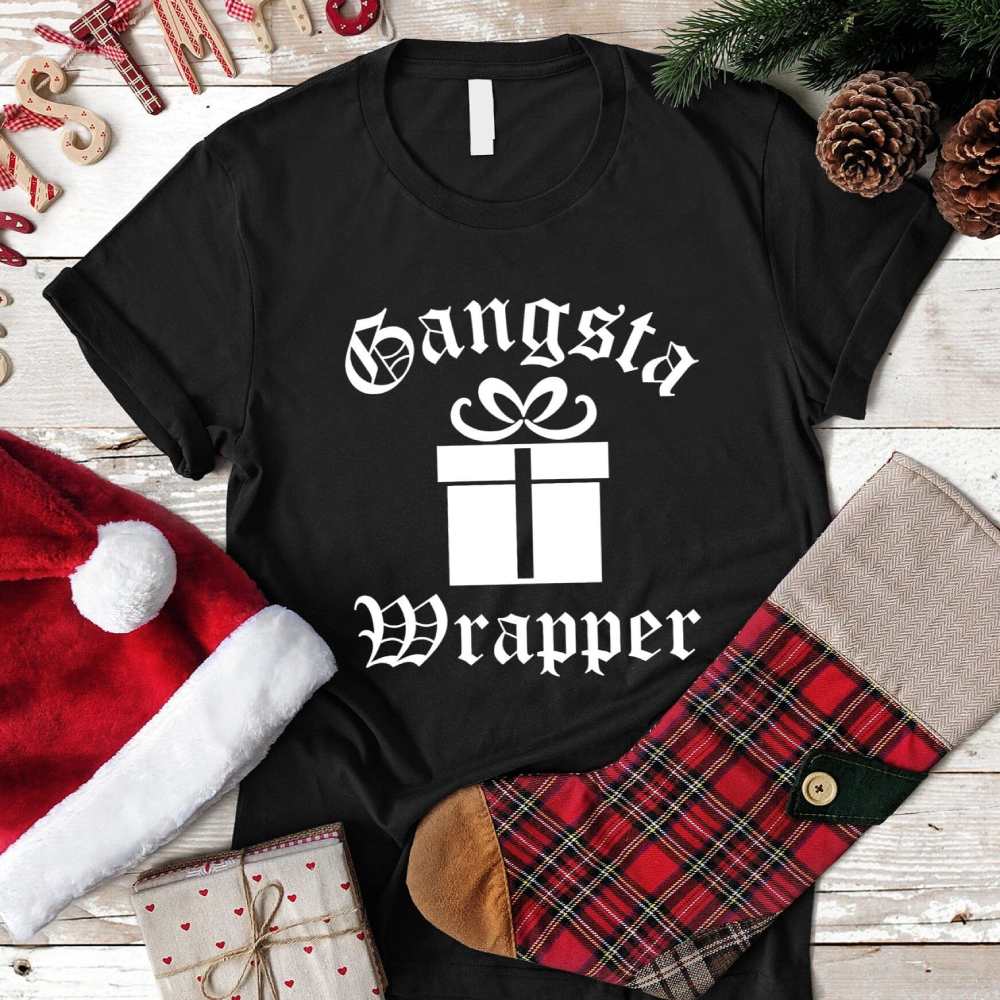 Gangsta Wrapper Christmas Tee