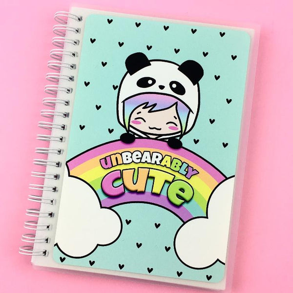 Luna Panda Rainbow Reusable Sticker Book