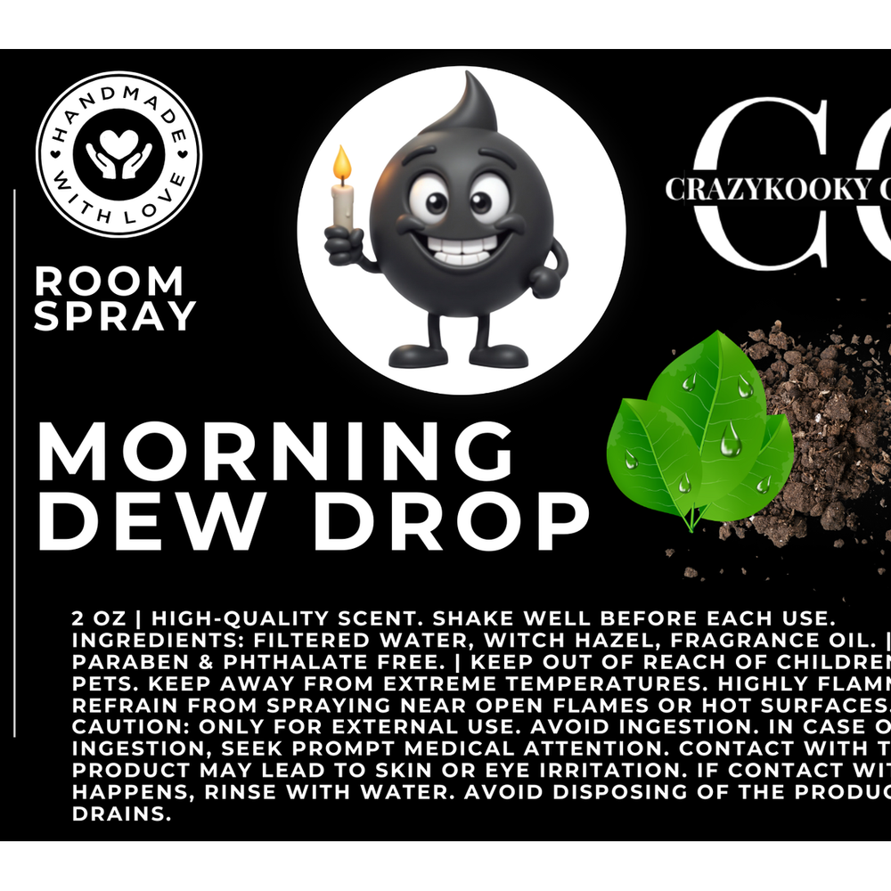 MORNING DEW DROP - Room Spray, 2oz