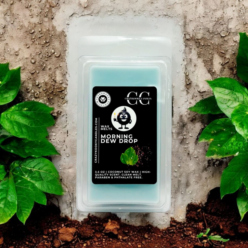 MORNING DEW DROP - Wax Melts, Scented Coconut Soy, 3.5oz