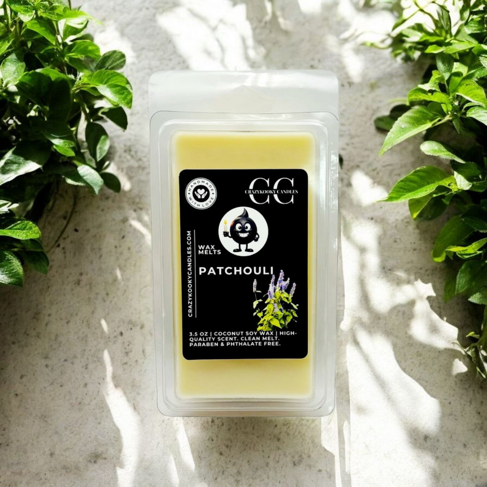 PATCHOULI - Wax Melts, Scented Coconut Soy, 3.5oz