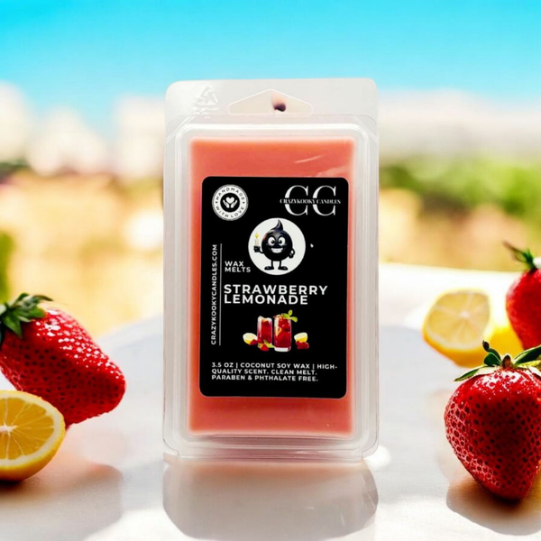 STRAWBERRY LEMONADE - Wax Melts, Scented Coconut Soy, 3.5oz
