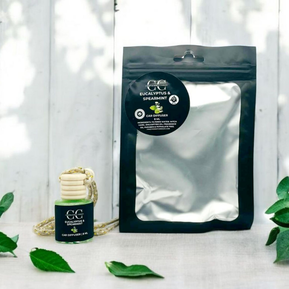 EUCALYPTUS & SPEARMINT - Car Diffuser, 8ml