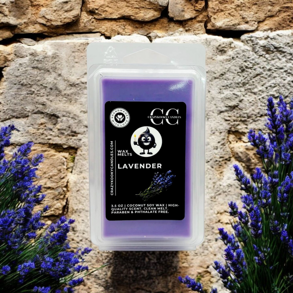 LAVENDER - Wax Melts, Scented Coconut Soy, 3.5oz
