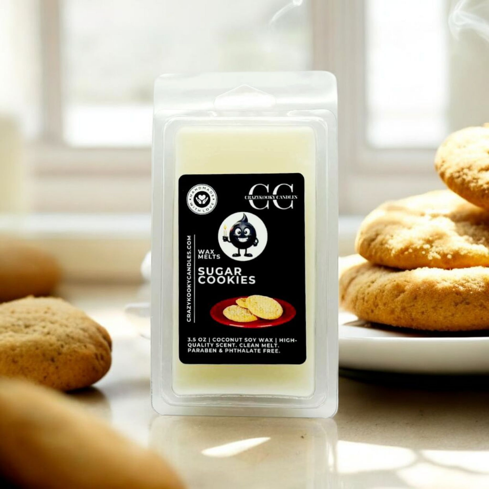 SUGAR COOKIES - Wax Melts, Scented Coconut Soy, 3.5oz