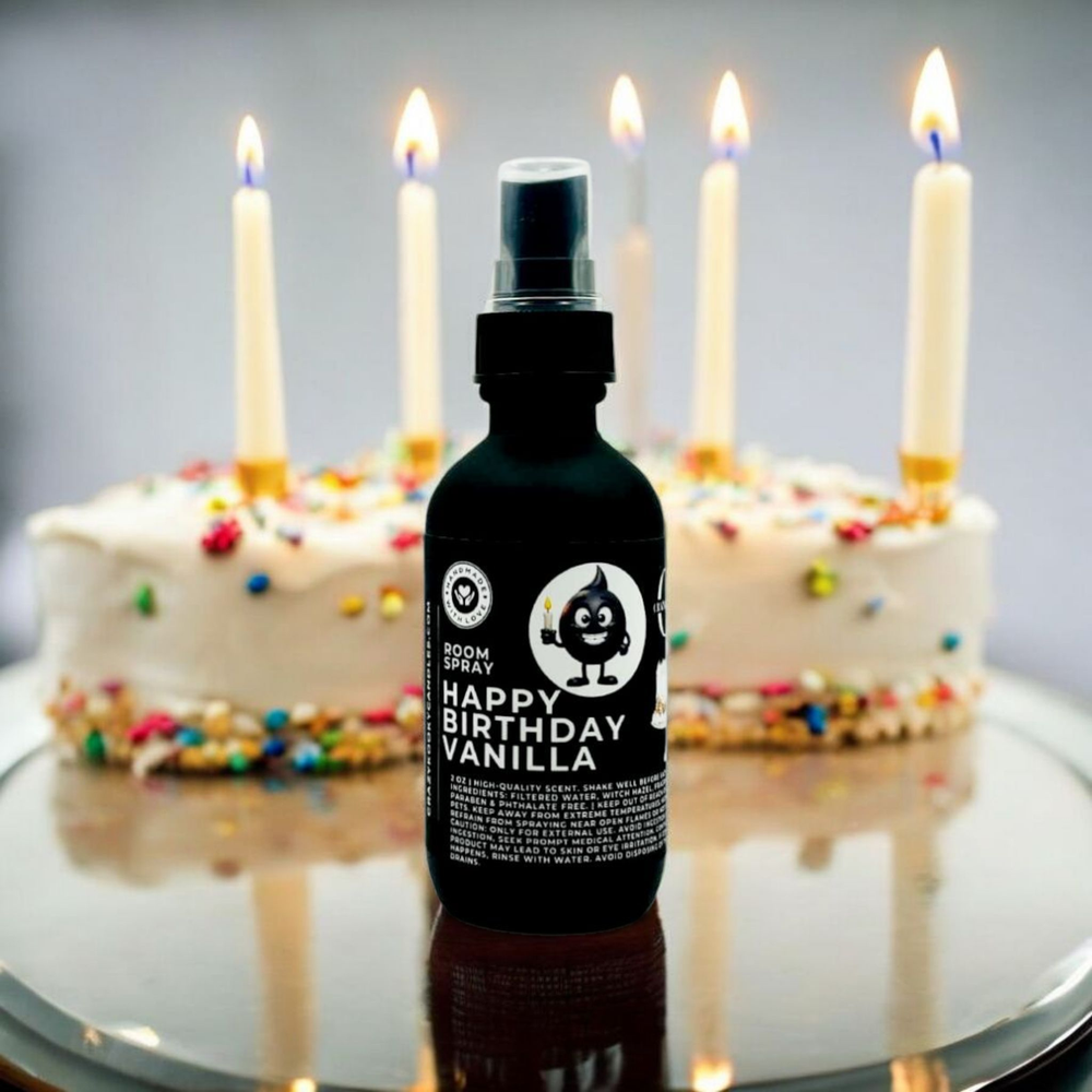 HAPPY BIRTHDAY VANILLA - Room Spray, 2oz