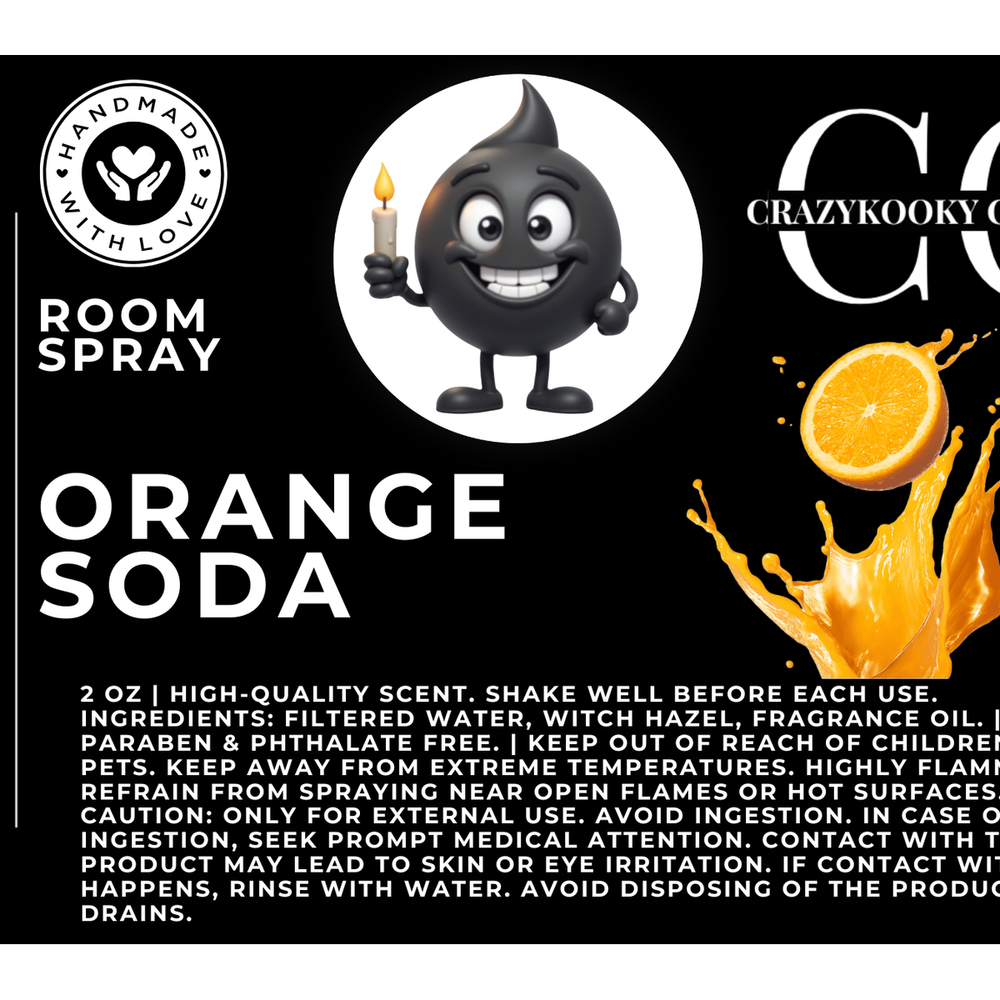 ORANGE SODA - Room Spray, 2oz
