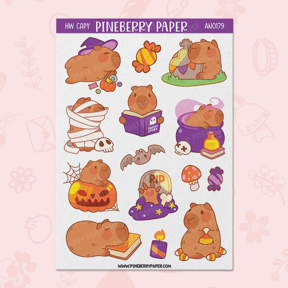 Capybara Halloween | AN0179