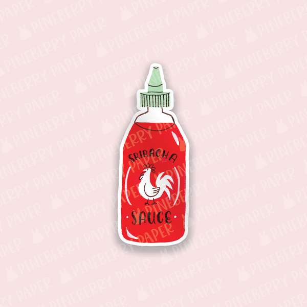 Sriracha Vinyl Sticker
