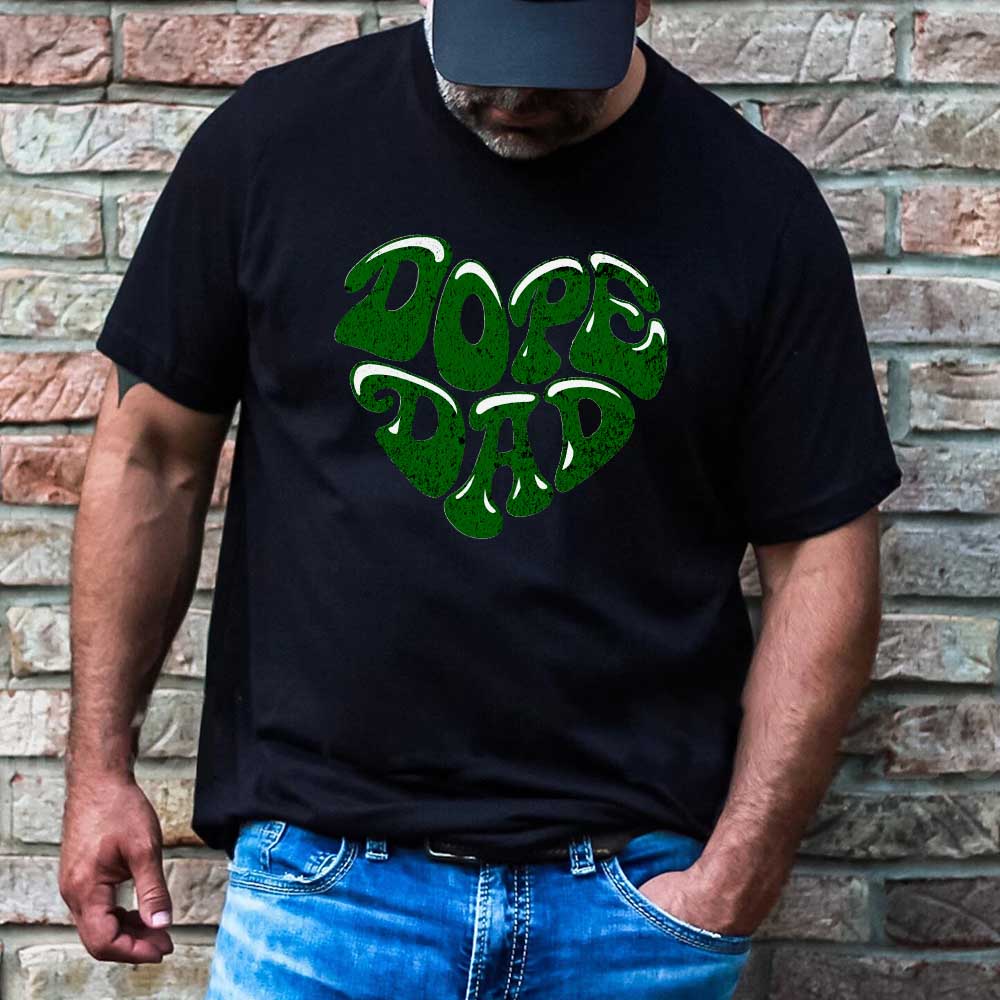Dope Dad Retro Graphic T-Shirt β Cool Father's Day Gift