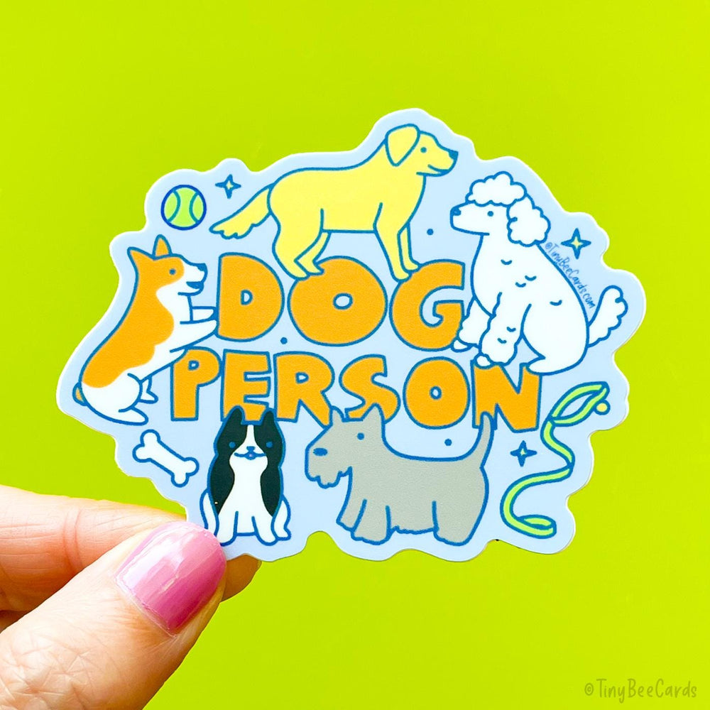 Dog Person Vinyl Sticker