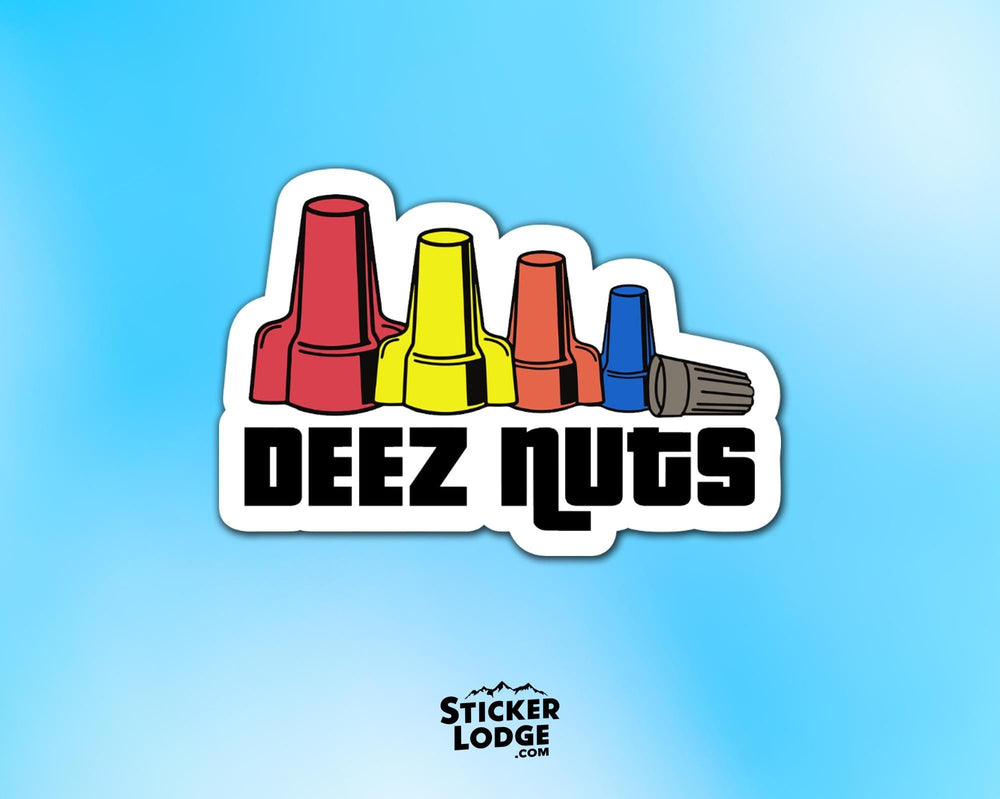 Deez Nuts Vinyl Sticker