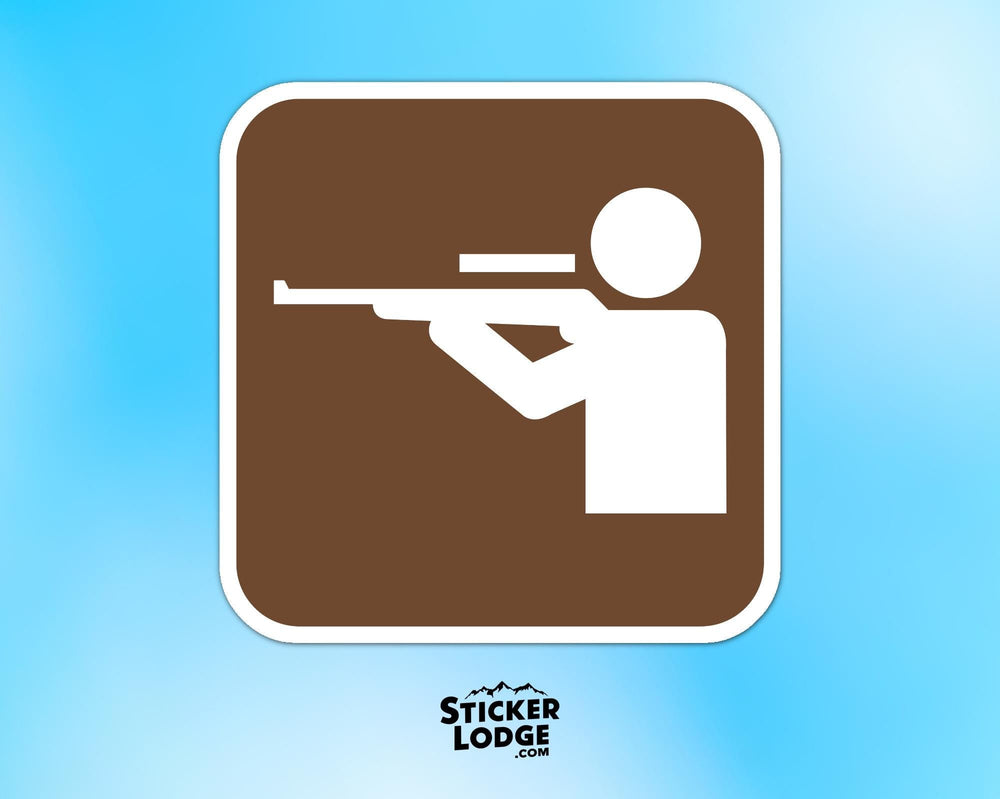 Hunting National Park Symbol Vinyl Sticker