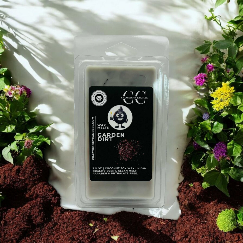 GARDEN DIRT - Wax Melts, Scented Coconut Soy, 3.5oz
