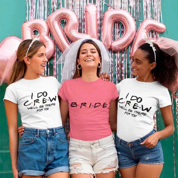 π Bachelorette Party Shirts Bride, I Do Crew V-Neck Tee πΎ