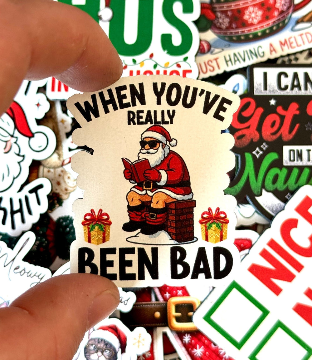 When You've Been Bad UV Printed Hat Patch