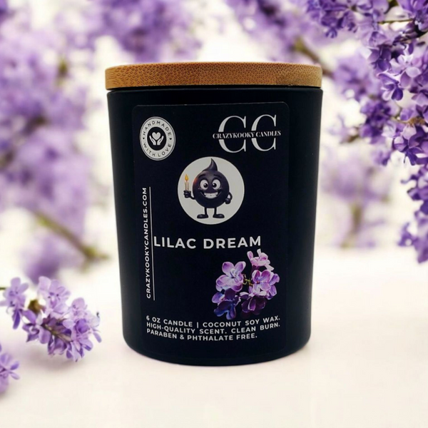 LILAC DREAM - Funny Candle, Scented Coconut Soy Candle, 6oz