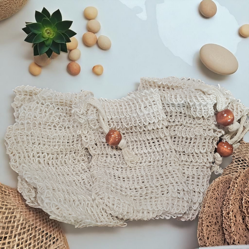 SOAP EXFOLIATING BAG, Soap Accessories