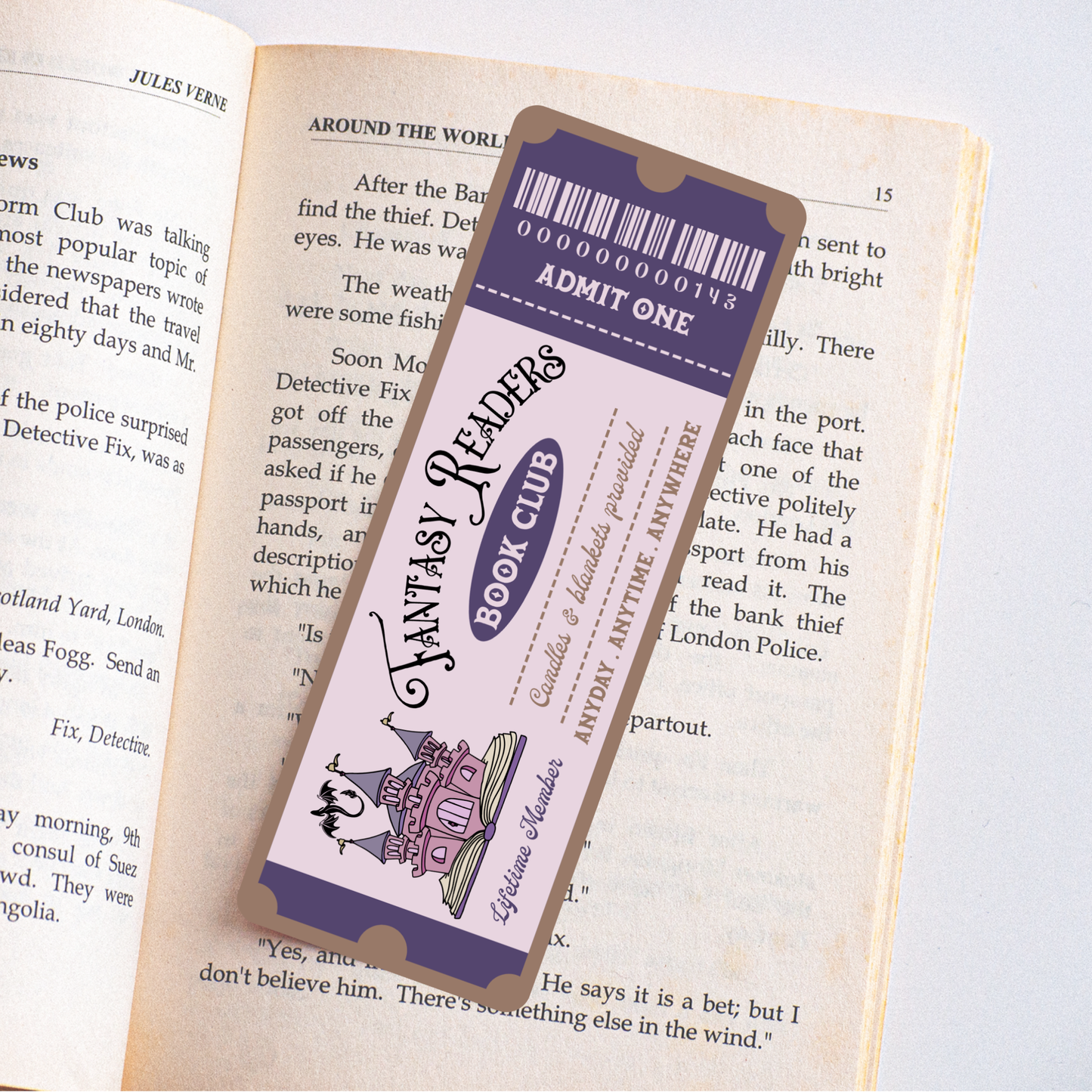 Book Club Bookmarks 
