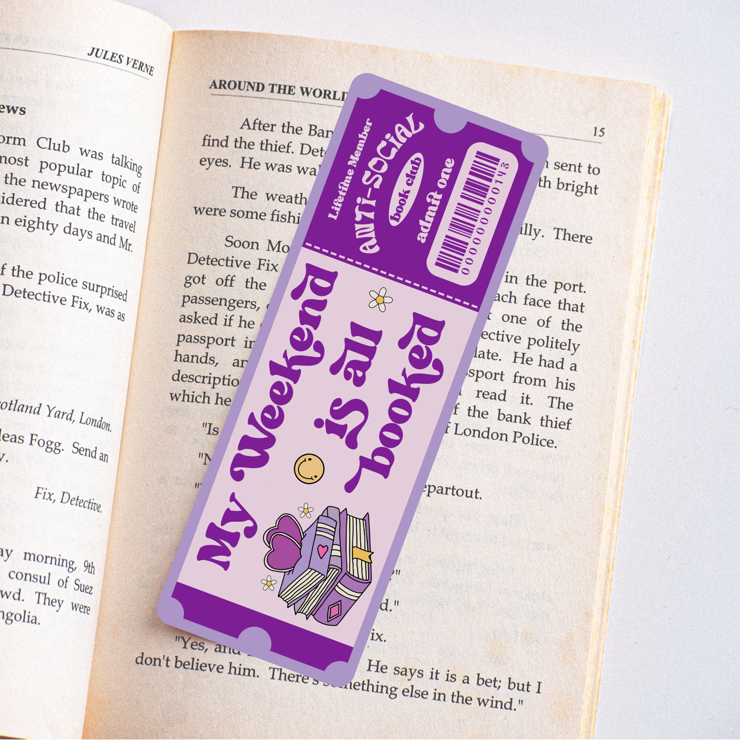 Book Club Bookmarks 