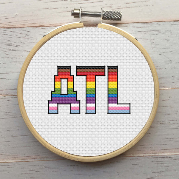 ATL Pride Counted Cross Stitch DIY KIT