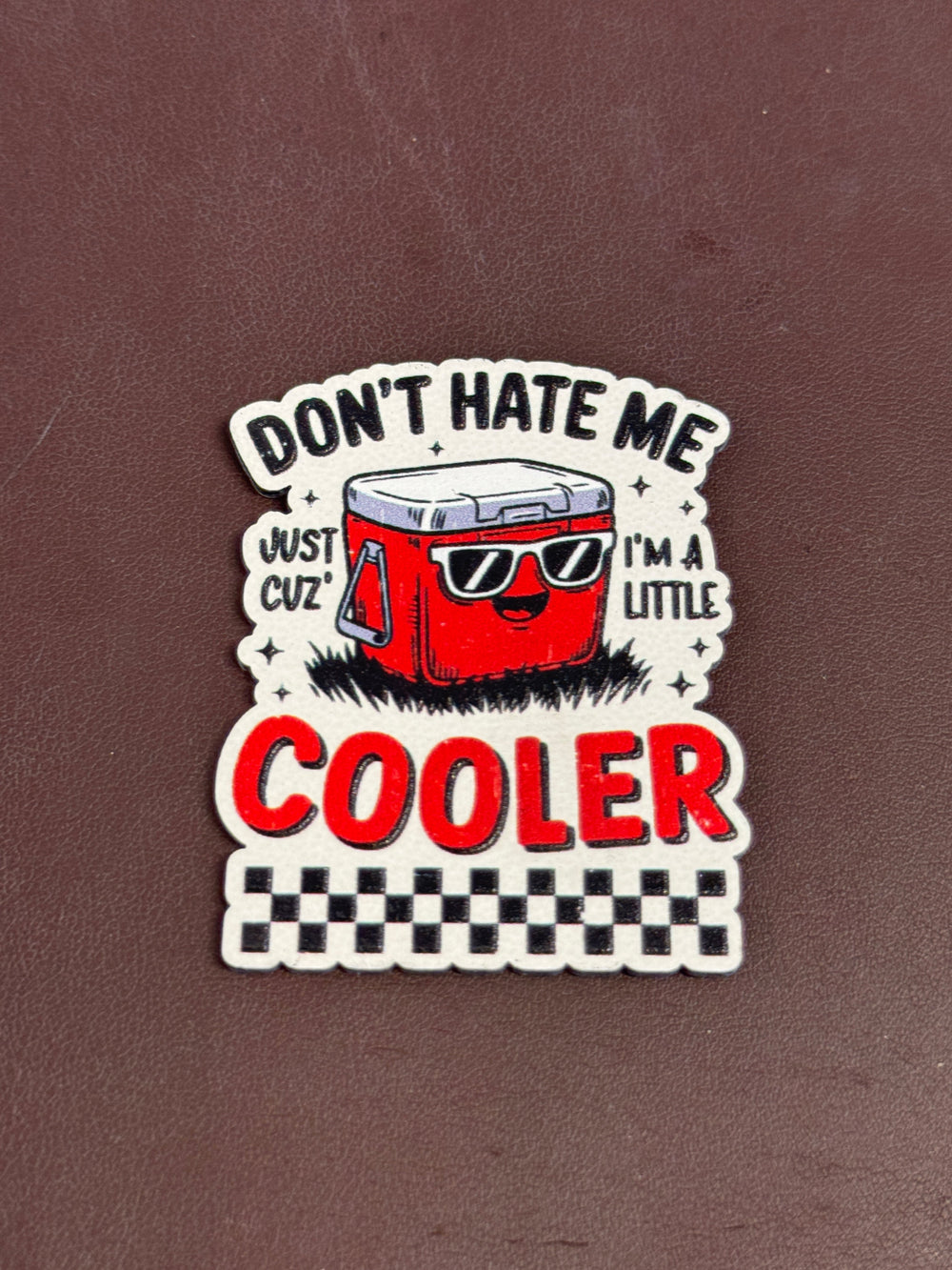 A Little Cooler UV Printed Patches