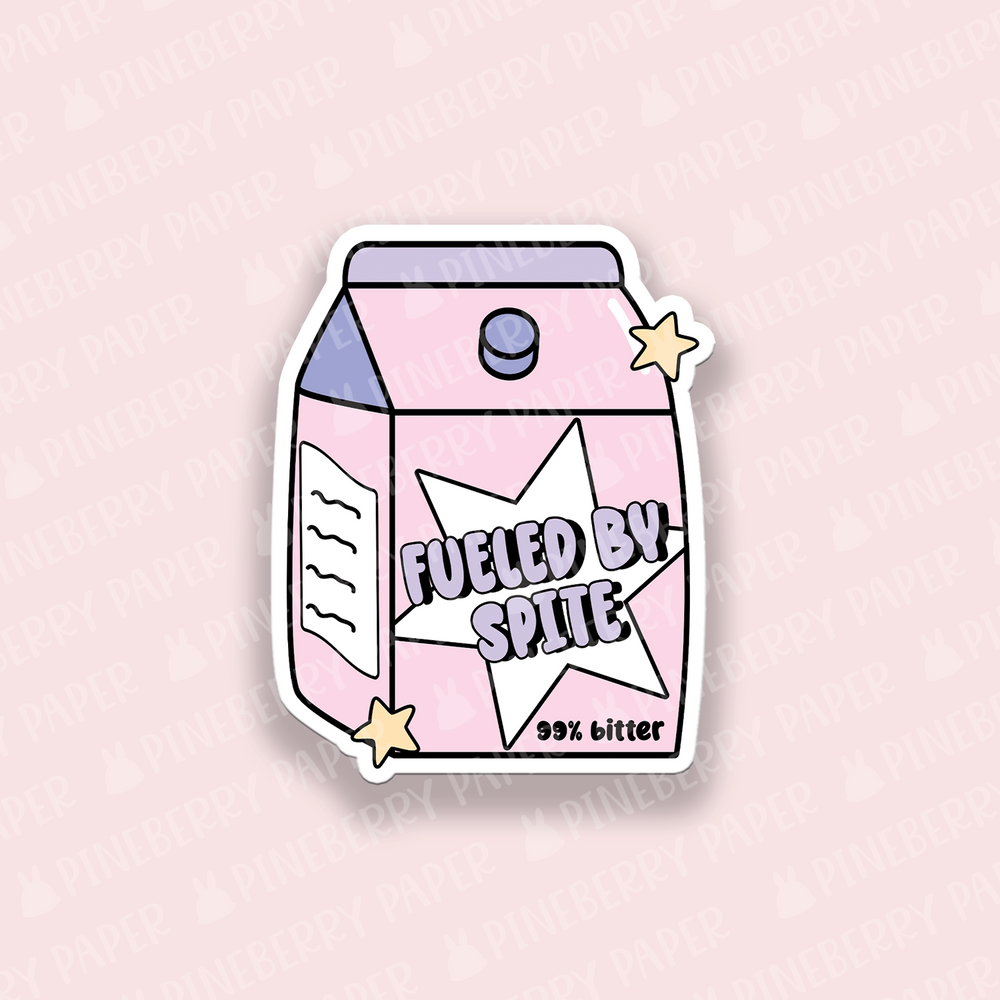 Fueled by Spite Vinyl Sticker