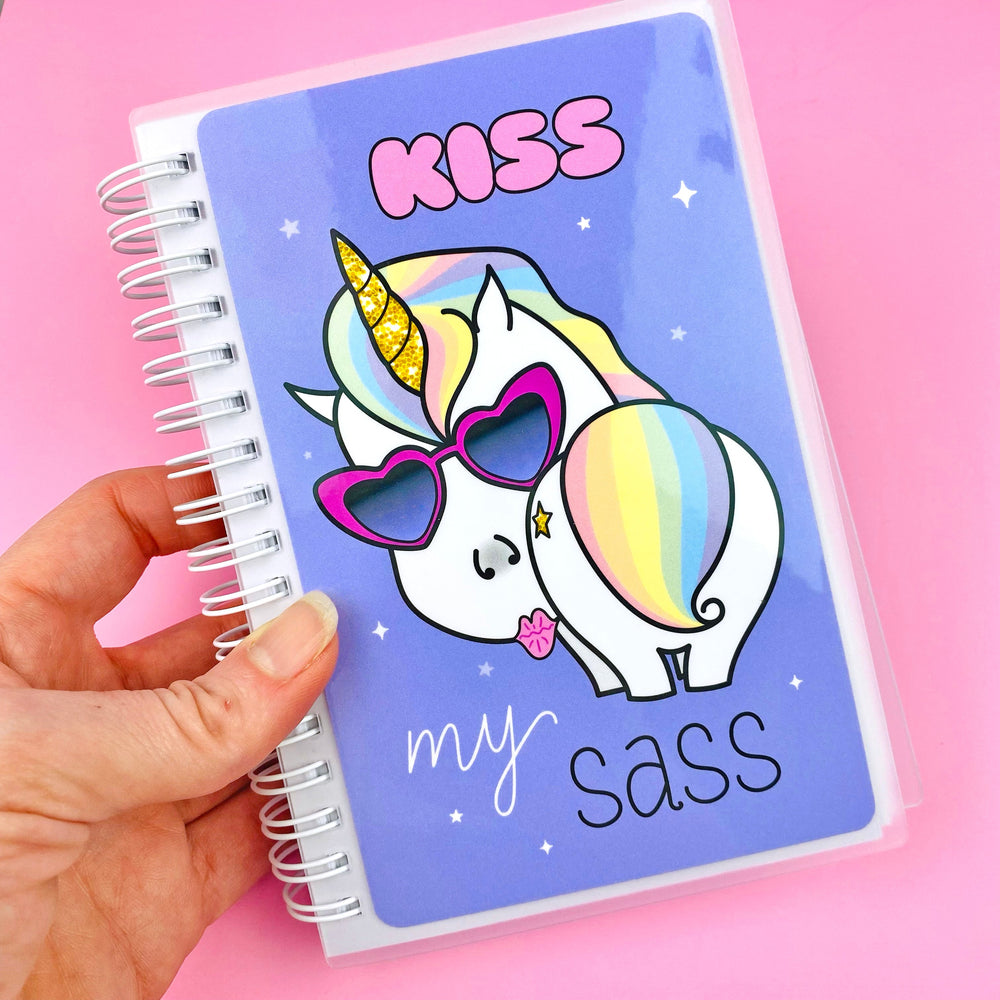 4x6 Kiss My Sass Reusable Sticker Book