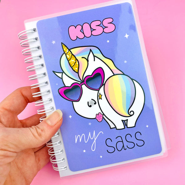 4x6 Kiss My Sass Reusable Sticker Book