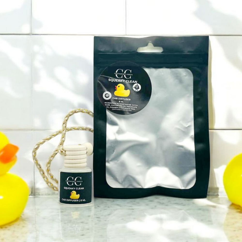 SQUEAKY CLEAN - Car Diffuser, 8ml