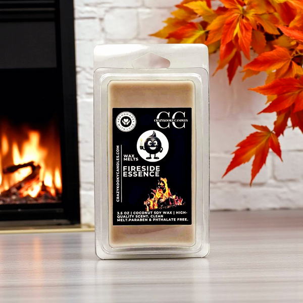 FIRESIDE ESSENCE - Wax Melts, Scented Coconut Soy, 3.5oz