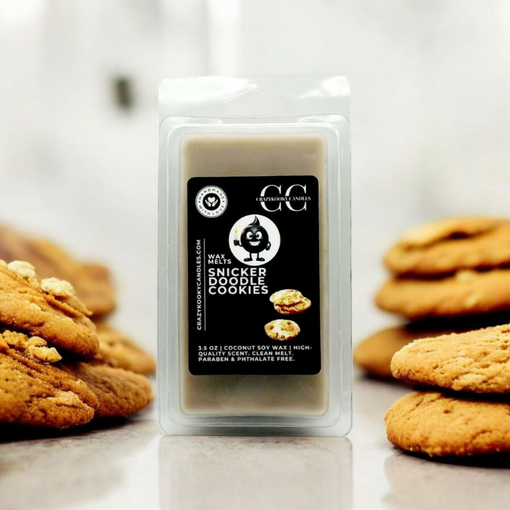 SNICKERDOODLE COOKIES - Wax Melts, Scented Coconut Soy, 3.5oz