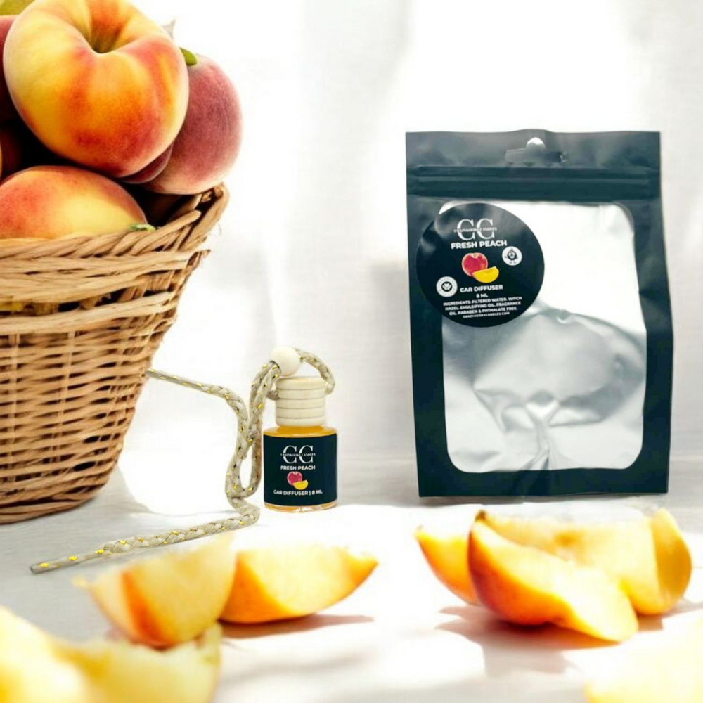 FRESH PEACH - Car Diffuser, 8ml