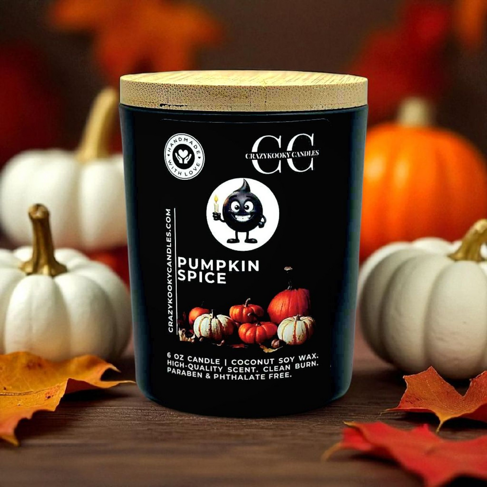 PUMPKIN SPICE - Funny Candle, Scented Coconut Soy Candle, 6oz