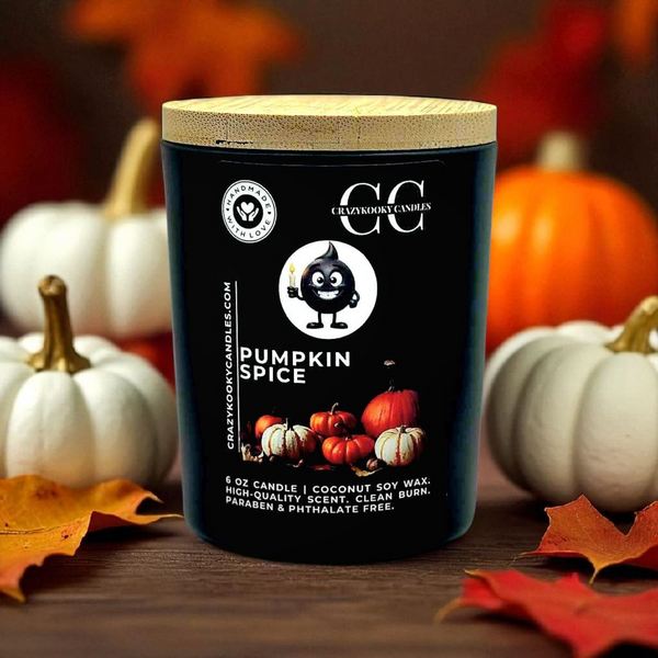 PUMPKIN SPICE - Funny Candle, Scented Coconut Soy Candle, 6oz