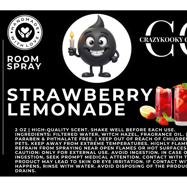 STRAWBERRY LEMONADE - Room Spray, 2oz