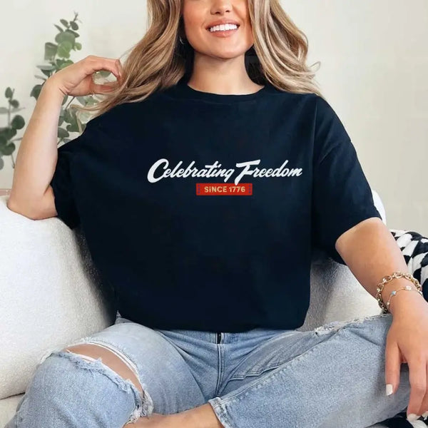 4th of July T-Shirt – Celebrating Freedom Since 1776 Patriotic Tee