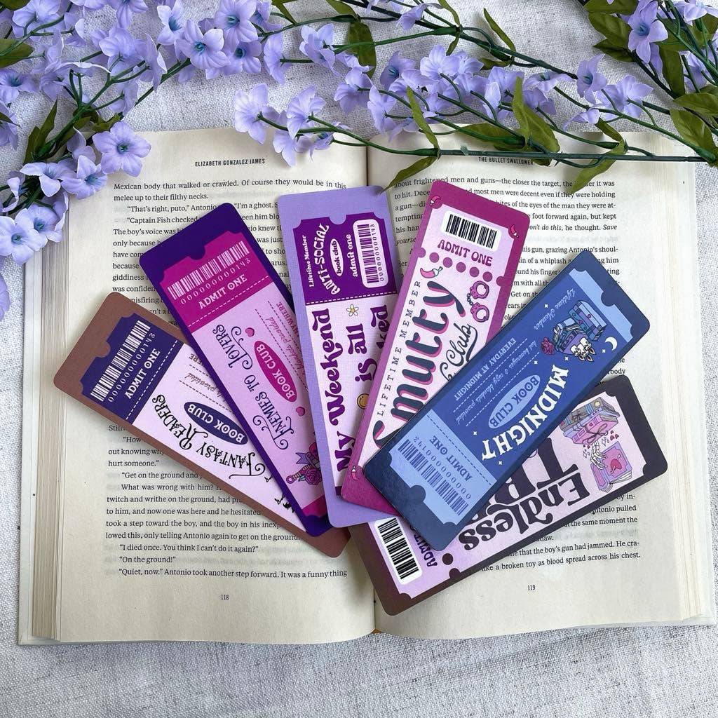 Book Club Bookmarks 