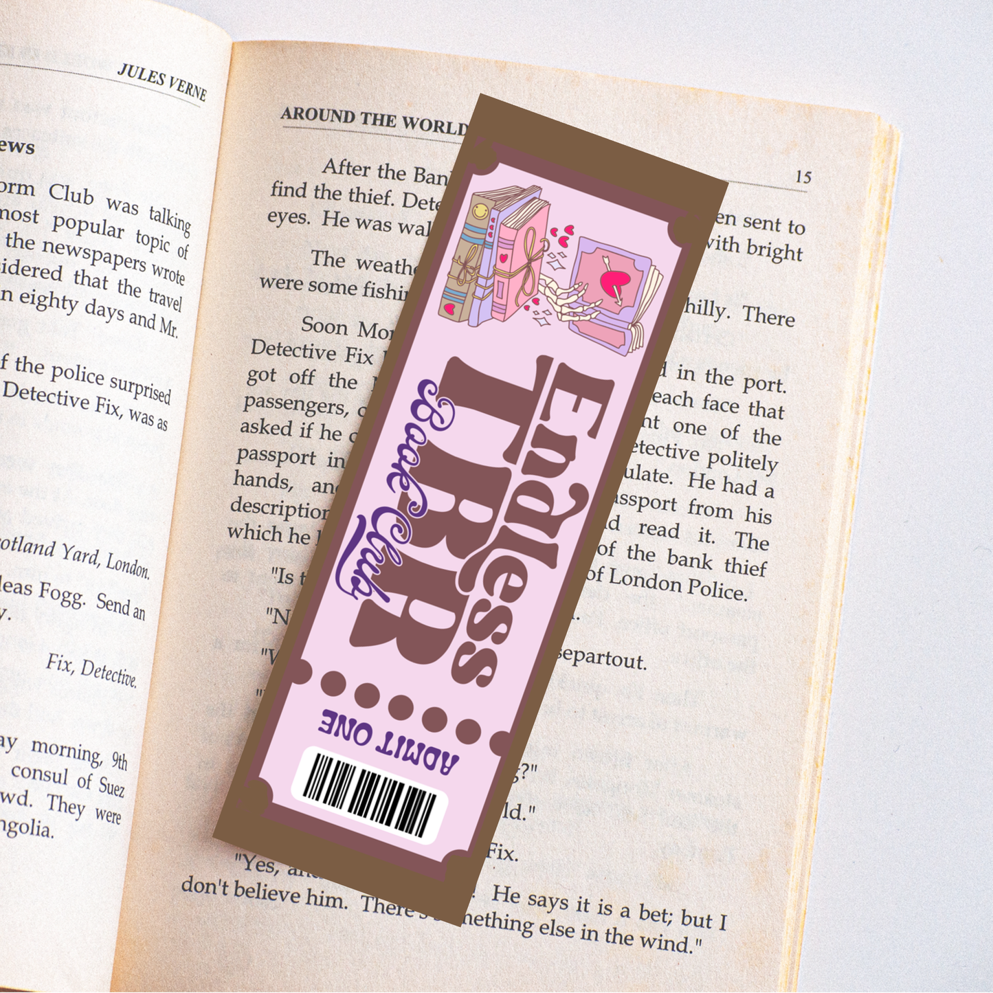 Book Club Bookmarks 