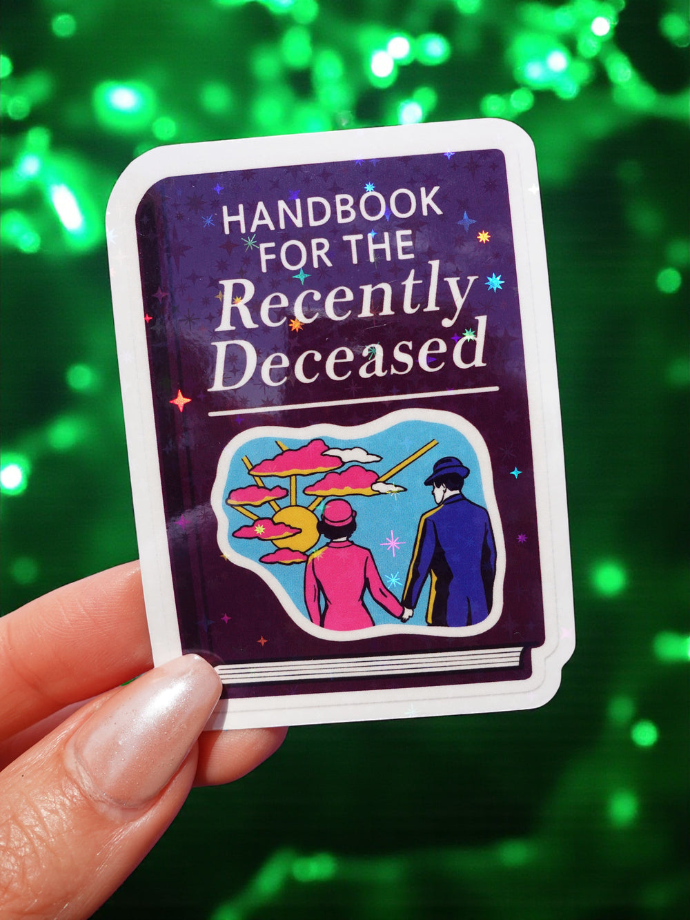 Handbook for the Recently Deceased Sticker