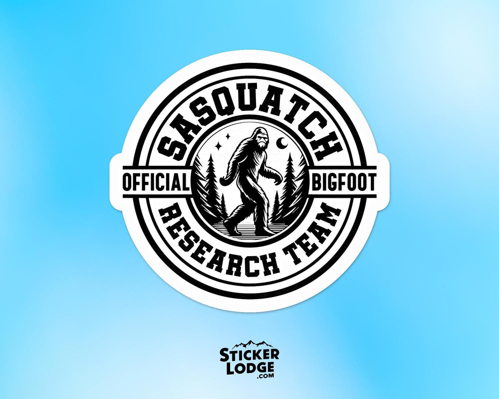 Official Bigfoot Research Team Vinyl Sticker