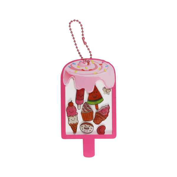 Shrinky Shaker Keychain